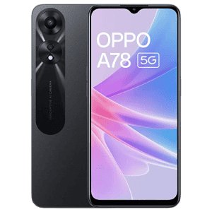 Oppo A78 5G |  8 GB/128 GB | Glowing Black