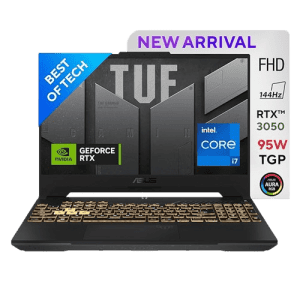 ASUS TUF Gaming Laptop F15 | Intel Core i7 | 12th Gen | 16 GB | 1 TB SSD | 15.6 Inch | Grey | FX577ZC HN192WS