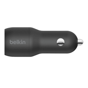 Belkin Game Consoles, Speakers Boost Charge Dual Port USB-A Car Charger 24W