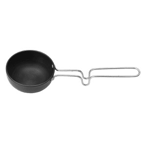 Bajaj Nirlep Ebony Hard Anodized Tadka Pan | 125mm | Non-stick | ETP125N