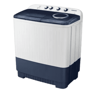 SAMSUNG | 9.5 kg | 5 Star | WT95A4200LL/TL | Hexa Storm Pulsator | Air Turbo Drying | Semi Automatic | Top Load Washing Machine | White,Blue