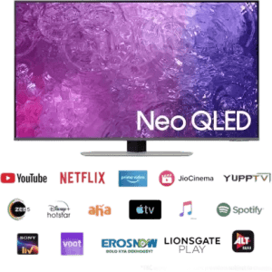 SAMSUNG Neo QLED | 139 cm (55 inch) | QA55QN90CAKLXL | QLED Ultra HD Smart Tizen TV