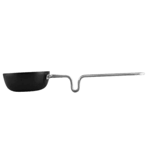 IMPEX | Kitchenmate Solitaire Tadka Pan | 110 mm | aluminium hard anodized | black