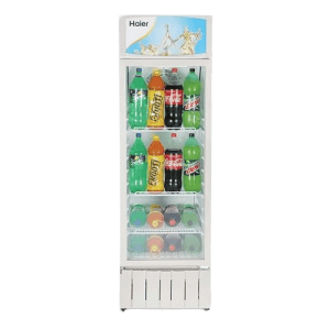 Haier HVC-375GHC | Single Door Visi Cooler | 339 Litres Net Capacity
