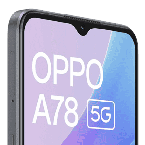 Oppo A78 5G |  8 GB/128 GB | Glowing Black