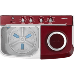 SAMSUNG Semi Automatic Top Load Washing Machine | 8.5 kg | Light Gray | WT85B4200RR/TL