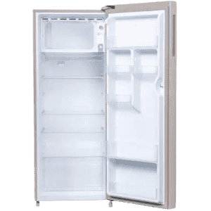Haier Direct Cool Single Door Refrigerator | 190 L | 5 Star | Inox Steel | HRD 2105BIS P