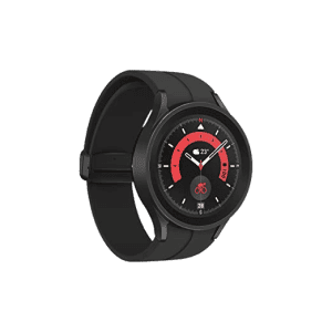 SAMSUNG Galaxy Watch5 Pro Smartwatch with Bluetooth Calling | 45mm Super AMOLED Display | Black Titanium | SM-R920NZKAINU