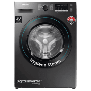 Samsung 7 Kg 5 Star Inverter Fully-Automatic Front Loading Washing Machine | WW70T4020CX1TL