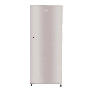 Haier Refrigerator DC 190 L Inox Steel Single Door 4 Star BEE Rating HRD-2104BIS-P