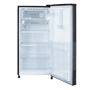 LG 185 L Direct Cool Single Door 3 Star Refrigerator with Fast Ice Making | GL-B199OERD | Ebony Regal |