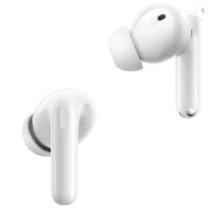 Realme Buds T300 with 12.4mm Driver | 30dB ANC | 360 Spatial Audio and 40 hours Playback Bluetooth Headset | Youth White