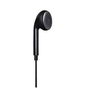 Remax RM-303 3.5mm Plug Wired Earphones with Mic Pure Music in-Ear Headphones for Computer Mobile Phone | Black
