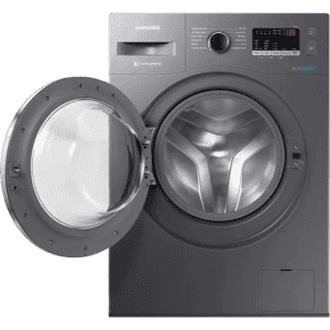SAMSUNG WW66R22EK0X/TL | Fully Automatic Front Load Washing Machine | In-built Heater | 6.5 kg | Grey