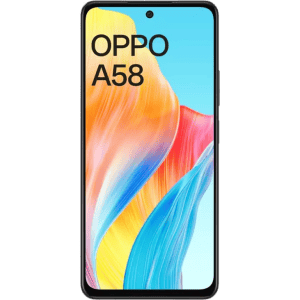 OPPO A58 | 128 GB/6 GB RAM | Glowing Black