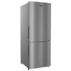 Haier Frost Free Double Door Refrigerator | 2 Star | 265 L | Inox Steel | HRB-3152BIS