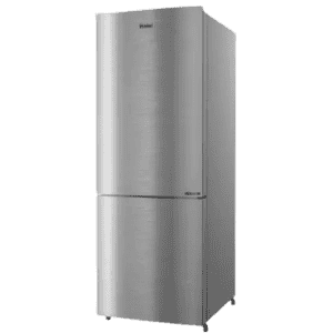 Haier Frost Free Double Door Refrigerator | 2 Star | 265 L | Inox Steel | HRB-3152BIS