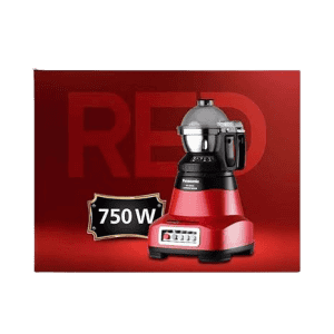 Panasonic Monster Mixer Grinder | 750 Watts | Red AE 475