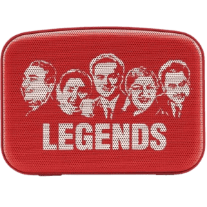 SAREGAMA Carvaan Mini Hindi Bluetooth Speaker | Sunset Red | SCM04