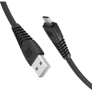 Portronics Micro USB Cable | 3A /1 m | POR-654 | Black