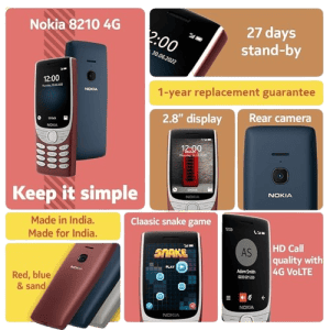 NOKIA 8210 4g | SAND