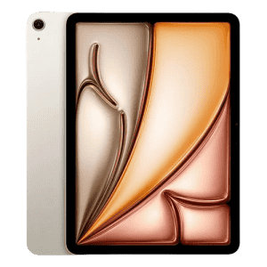 Apple 2024 iPad Air M2 | Wi-Fi + Cellular | 256 GB ROM | 33.02 cm (13.0 Inch) | StarLight