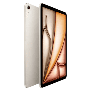 Apple 2024 iPad Air M2 | Wi-Fi + Cellular | 256 GB ROM | 33.02 cm (13.0 Inch) | StarLight