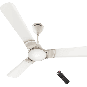 Atomberg Erica Ceiling Fan with Remote | 3 Blade | 1200 mm | BLDC Motor | Snow White