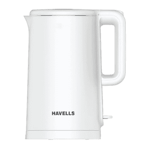 Havells Caro 1.5 litre Double Wall Electric Kettle | 1250 Watt | White