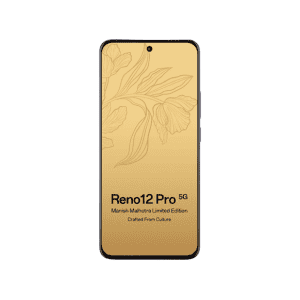 OPPO Reno 12 Pro 5G | 12 GB | 256 GB | Manish Malhotra Limited Edition | Diwali Gold