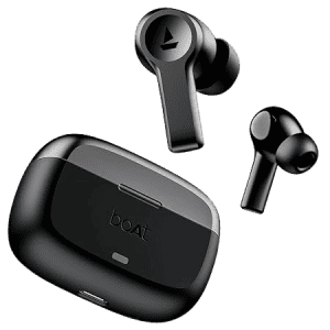 boAt Airdopes | Flex 454 ANC TWS in Ear Earbuds | Gunmetal Black