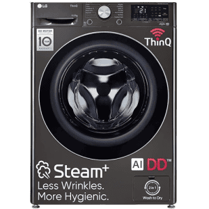 LG |  FHD1107STB | 11 kg Wash | 7 kg Dryer | 5 Star | Fully Automatic Front Load Washer Dryer Combo | Black