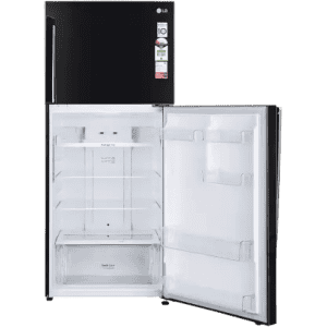 LG 1 Star Frost Free Double Door Convertible Refrigerator | Door Cooling | Inverter Compressor | Express Freeze | Multi Air Flow | 412 L | GL-T432AESR | Ebony Sheen