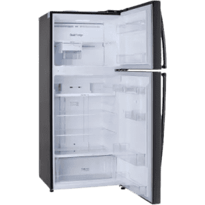 LG 1 Star Frost Free Double Door Convertible Refrigerator | Door Cooling | Inverter Compressor | Express Freeze | Multi Air Flow | 412 L | GL-T432AESR | Ebony Sheen