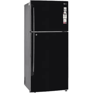 LG 1 Star Frost Free Double Door Convertible Refrigerator | Door Cooling | Inverter Compressor | Express Freeze | Multi Air Flow | 412 L | GL-T432AESR | Ebony Sheen