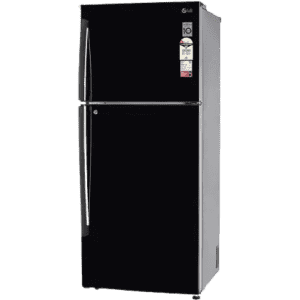 LG 1 Star Frost Free Double Door Convertible Refrigerator | Door Cooling | Inverter Compressor | Express Freeze | Multi Air Flow | 412 L | GL-T432AESR | Ebony Sheen