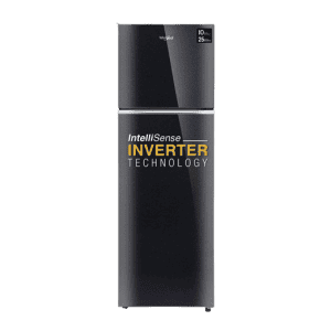 Whirlpool | 265 L | 2 Star | 21671 IF INV ELT 278GD | Intelli Fresh Inverter | Frost Free Double Door Refrigerator | CRYSTAL BLACK