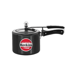 Hawkins Instaa Pressure Cooker | 3 L | Induction Inner Lid Cooker | Tall Body Hard Anodised Cooker | Black | IIH3T