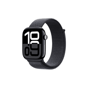 Apple Watch Series 10 | GPS | Cellular | 46mm | Jet Black Aluminium with Ink Sport Loop | Ink Strap