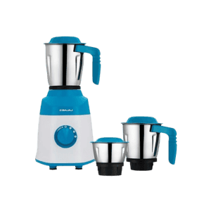 BAJAJ military series finito Mixer Grinder | 600w | 3 Jars | white blue | 410591