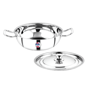 Nolta | Hamaara |Trinity | 24 cm | Stainless Steel Kadai