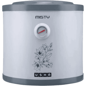 Usha Misty Storage Water Geyser | 10 L | Grey Magnolia