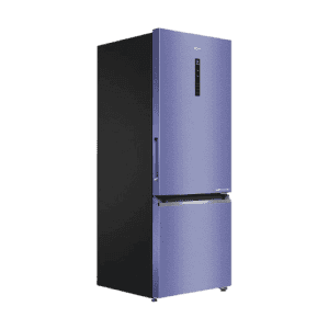 Haier Frost Free Double Door Bottom Mounted Refrigerator | 325 L | 2 Star | Storm Inox | HRB 3752BSI P