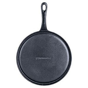 Wonderchef Forza Cast-Iron Dosa Tawa Pan | 25 cm | 3.8 mm | Pre Seasoned Cookware
