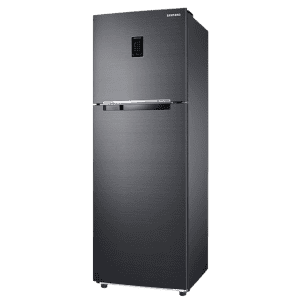 Samsung Convertible 5in1 Double Door Refrigerator | 322 L | 2 Star | Black Matt | RT37C4522B1/HL