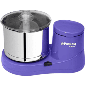 Ponmani Prime Plus Table Top Wet Grinder | 2 L