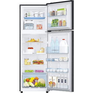 Samsung Frost-Free Double Door Refrigerator | Convertible 3 In 1 Digital Inverter  Appliance | 256L | 3 Star | Black | RT30C3733B1/HL