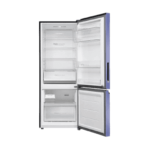 Haier Frost Free Double Door Bottom Mounted Refrigerator | 325 L | 2 Star | Storm Inox | HRB 3752BSI P