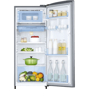 Samsung Direct Cool Single Door Refrigerator | 183 L | 3 Star | Elegant Inox | RR20C2Y23S8/NL