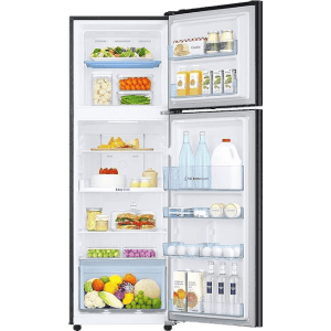 Samsung Frost-Free Double Door Refrigerator | Convertible 3 In 1 Digital Inverter  Appliance | 256L | 3 Star | Black | RT30C3733B1/HL